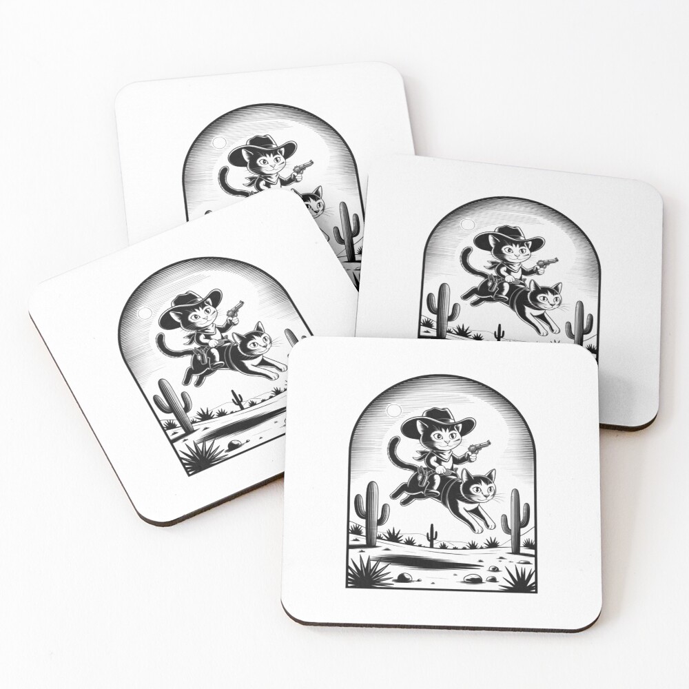 Item preview, Coasters (Set of 4) designed and sold by CraftyCuttable.