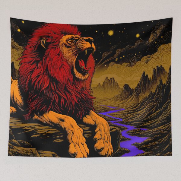 Item preview, Lions Pride - Regal Roar designed and sold by A Cozy Bundle.