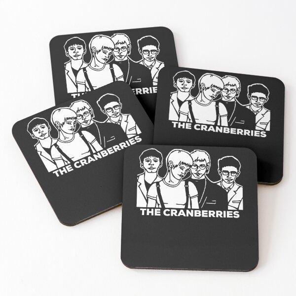 Artikelvorschau, Weißer Cartoon der Cranberries Band entworfen und verkauft von Jamalaaydin.