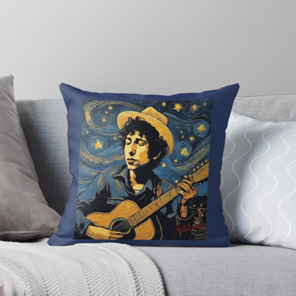 Item preview, "Young Bob Dylan: Poetic Wanderer" designed and sold by Artisticanvas.