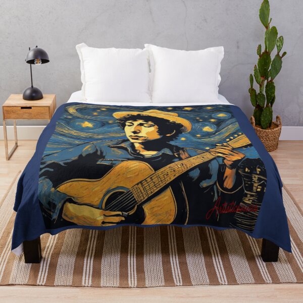 Item preview, "Young Bob Dylan: Poetic Wanderer" designed and sold by Artisticanvas.