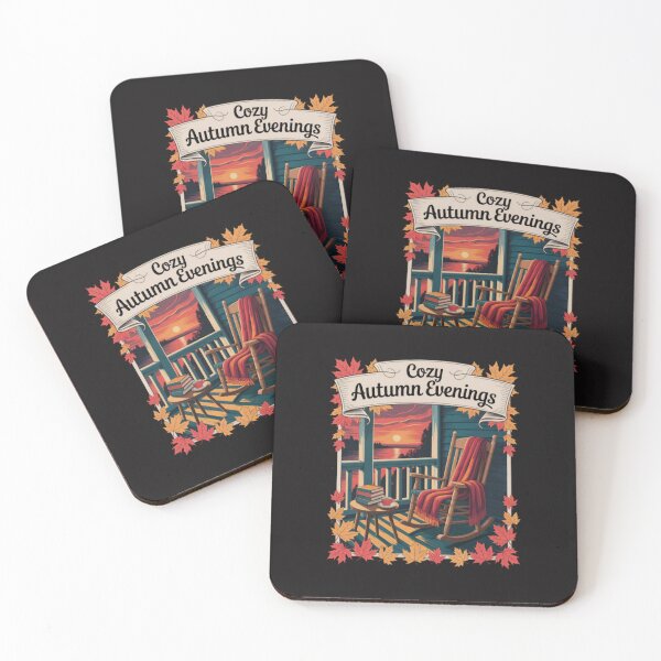 Item preview, Cozy Autumn Evenings Fall Season October Book Coffee Lover  designed and sold by CraftyCuttable.