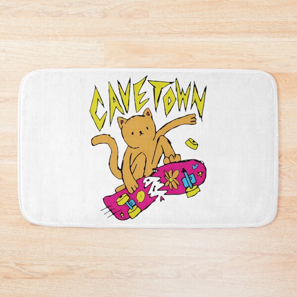 Item preview, Cavetown Cat Skateboard Cartoon designed and sold by ButterflyMak.