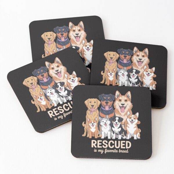Item preview, Rescued Is My Favorite Breed - Animal Rescue designed and sold by Ikwalima.