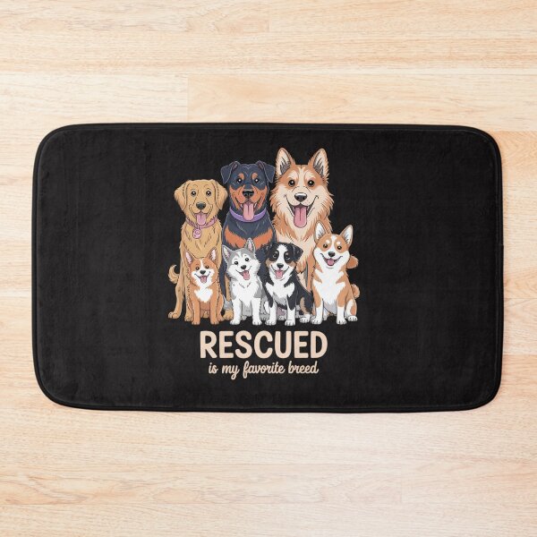 Item preview, Rescued Is My Favorite Breed - Animal Rescue designed and sold by Ikwalima.