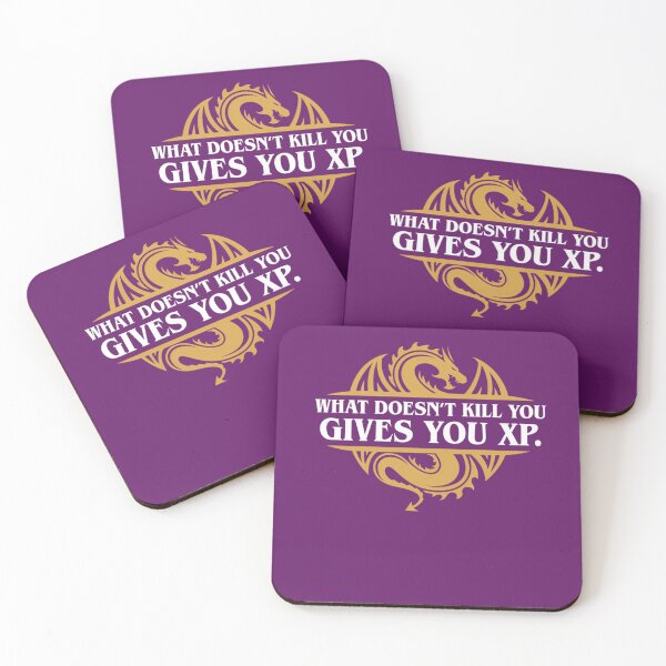 Item preview, What Doesn't Kill You Gives You XP RPG Gamers  	 designed and sold by afhoectwqe0.