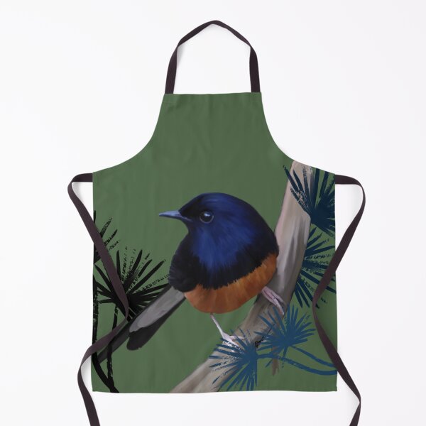 Item preview, White rumped shama bird designed and sold by ArtbyMparrish .