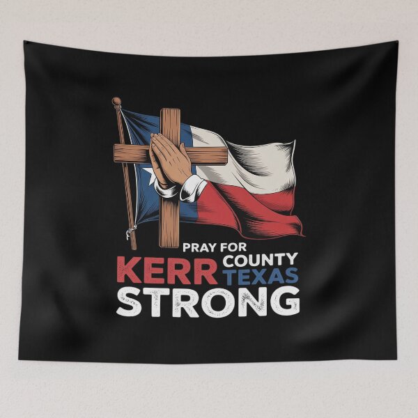 Item preview, Kerr County Strong Hope Strength Community Texas Strong Hear designed and sold by Jadiantukora.