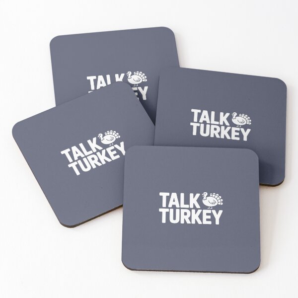 Item preview, Talk Turkey – Minimalist Thanksgiving Design designed and sold by HolisticFurArt.