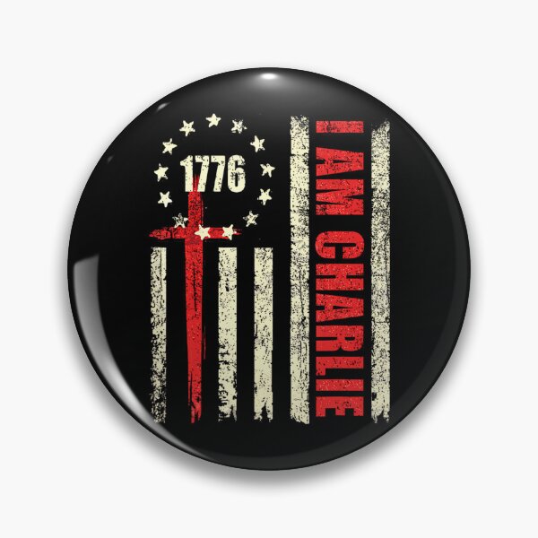 Item preview, I Am Charlie Name Personalized American Flag designed and sold by Anastasi12.