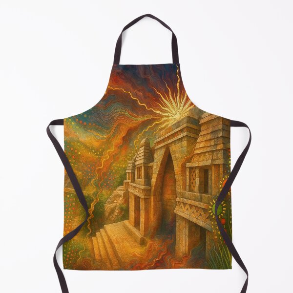 Item preview, Temple of the Radiant Sun designed and sold by DeborahDillehayArt.