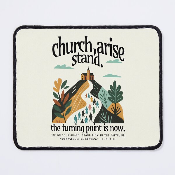 Item preview, Charlie Kirk Honor Church Arise Patriotic Christian Scripture In Memory of Charlie Kirk designed and sold by modoodles357.