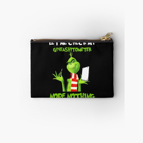 Item preview, Let Me Check My Give A Shitometer Nope Nothing Grinch T Bes designed and sold by ButterflyMak.