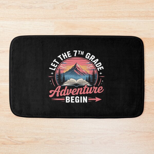 Item preview, Let The 7th Grade Adventure Begin Retro First Day of School designed and sold by Jadiantukora.