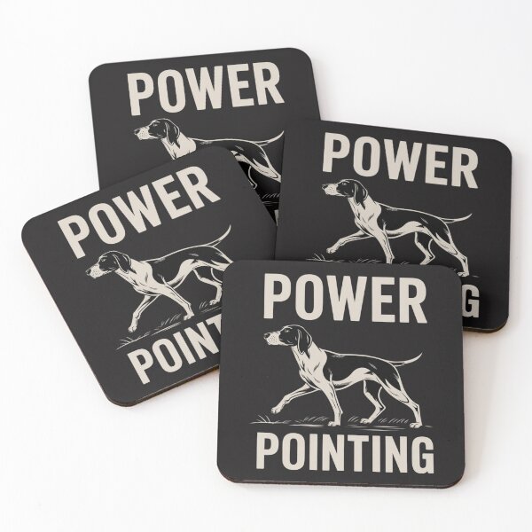 Item preview, Sporting Power Pointing - Funny Nerdy German Pointer Dog  designed and sold by Ikwalima.