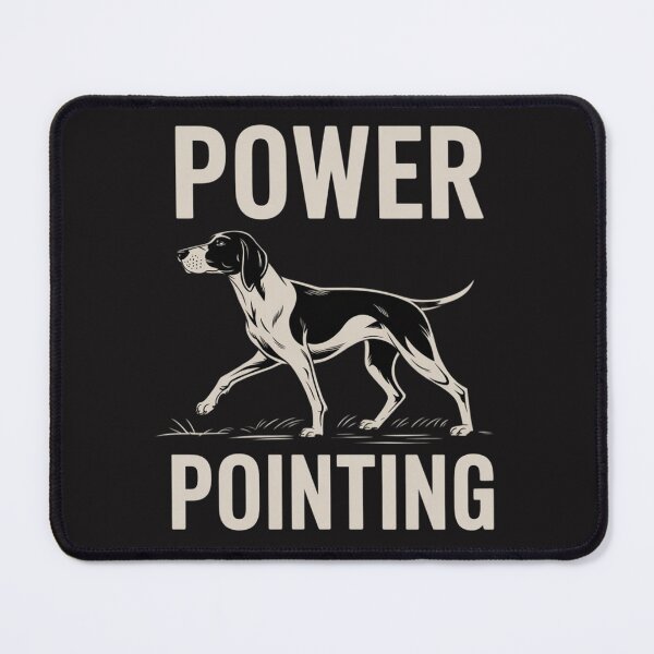 Item preview, Sporting Power Pointing - Funny Nerdy German Pointer Dog  designed and sold by Ikwalima.