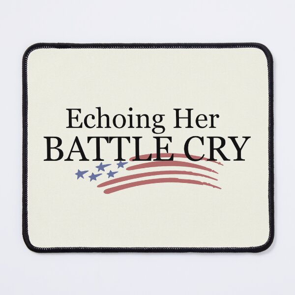 Item preview, Echoing Her Battle Cry Retro America Flag designed and sold by modoodles357.