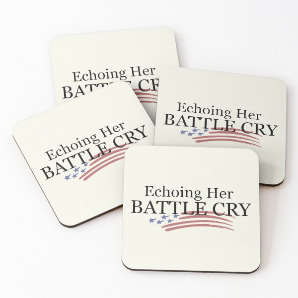 Item preview, Echoing Her Battle Cry Retro America Flag designed and sold by modoodles357.