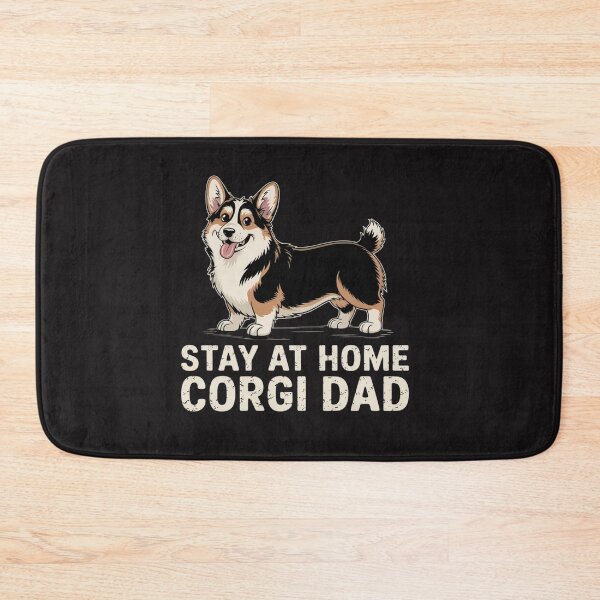 Item preview, Stay At Home Dog Dad - Funny Corgi designed and sold by Ikwalima.