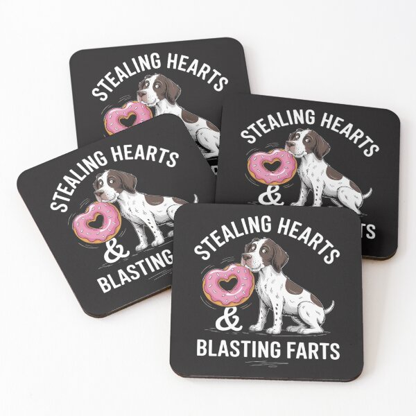 Item preview, Stealing Hearts Blasting Farts German Shorthaired Pointer designed and sold by Ikwalima.