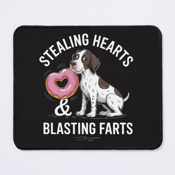 Item preview, Stealing Hearts Blasting Farts German Shorthaired Pointer designed and sold by Ikwalima.