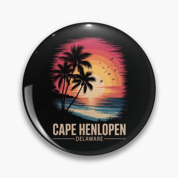 Item preview, Cape Henlopen State Park Delaware Surfboard Surfing designed and sold by Moon-Ape.