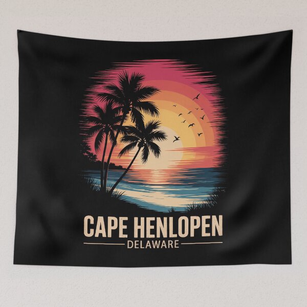 Item preview, Cape Henlopen State Park Delaware Surfboard Surfing designed and sold by Moon-Ape.
