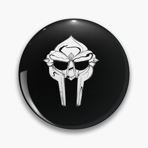 Item preview, MF Doom Mask Minimalist Monochrome Villain designed and sold by diablo1368.