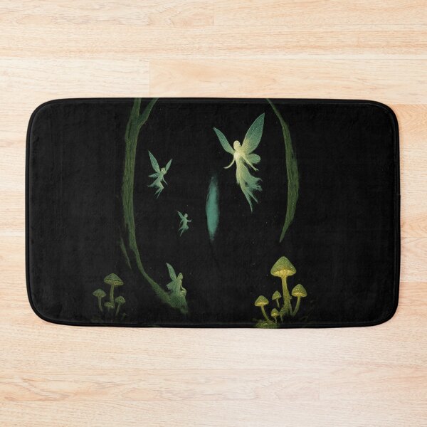 Item preview, Enchanted Fairy Forest – Mystical Fantasy Art with Glowing Fairies and Magical Woods designed and sold by FluffyCreative.