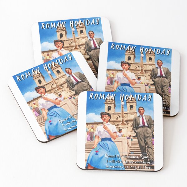Item preview, Roman Holiday Film Paint Effect T-Shirt and Sticker designed and sold by DiverseDazzle.
