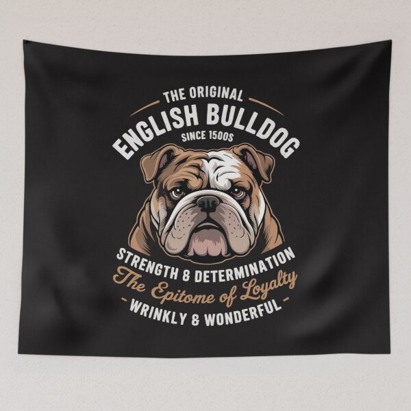 Item preview, Styled English Bulldog designed and sold by Ikwalima.