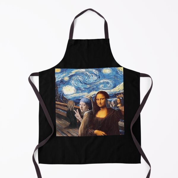 Item preview, Scream and Selfie of Four classical paintings mash up - Mona Lisa	 designed and sold by cslchduqhkp11.