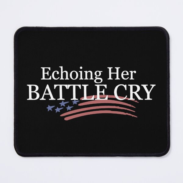 Item preview, Echoing Her Battle Cry Retro America Flag 2 designed and sold by modoodles357.
