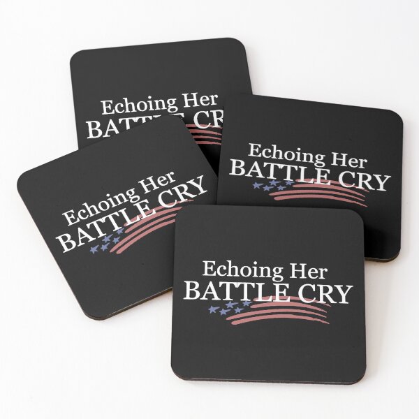 Item preview, Echoing Her Battle Cry Retro America Flag 2 designed and sold by modoodles357.