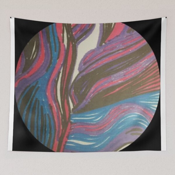 Item preview, colorful waves abstract design designed and sold by SmashingDeals.
