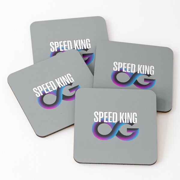 Item preview, Speed King – Bold Neon Style designed and sold by HolisticFurArt.