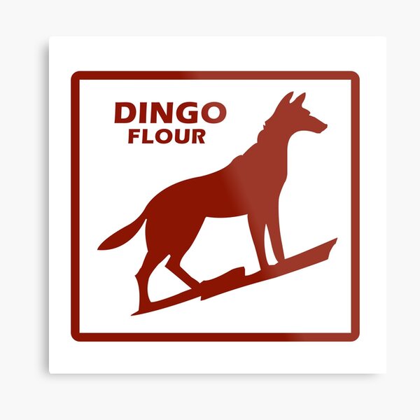 Dingo Flour Metal Print