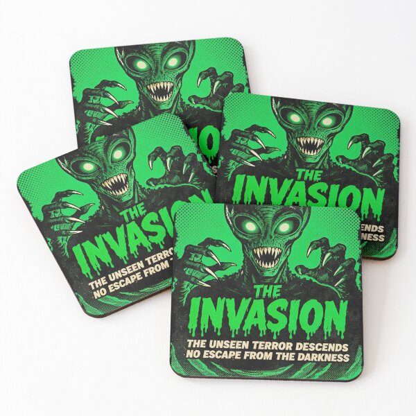 Item preview, Alien Invasion Poster designed and sold by OniricaDesign.