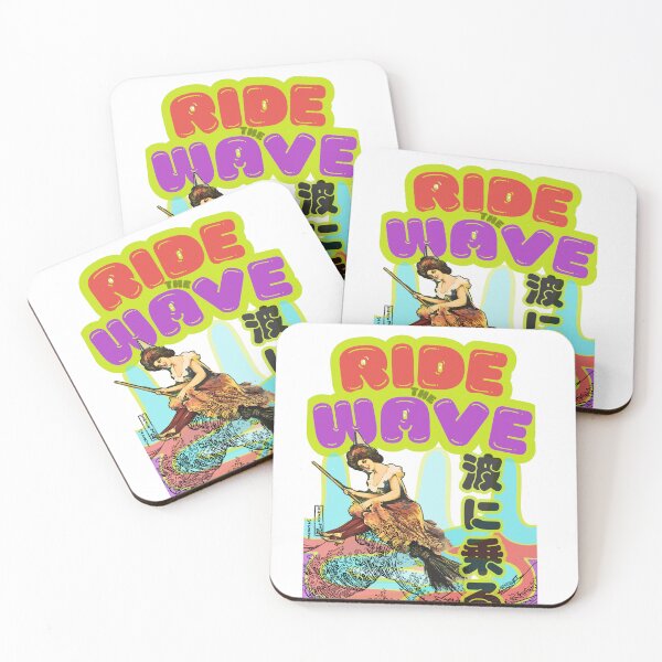Item preview, Ride the Wave (Hokusai x Vintage Witch Fusion) designed and sold by House of Hestia.