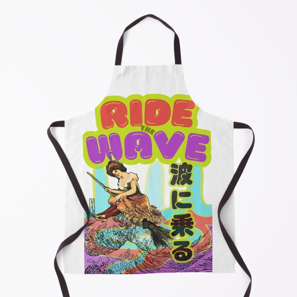 Item preview, Ride the Wave (Hokusai x Vintage Witch Fusion) designed and sold by House of Hestia.