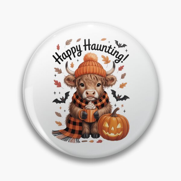 Item preview, Halloween Highland Cow Scottish Cow Coffee Pumpkin Fall designed and sold by Bandikonsalez.