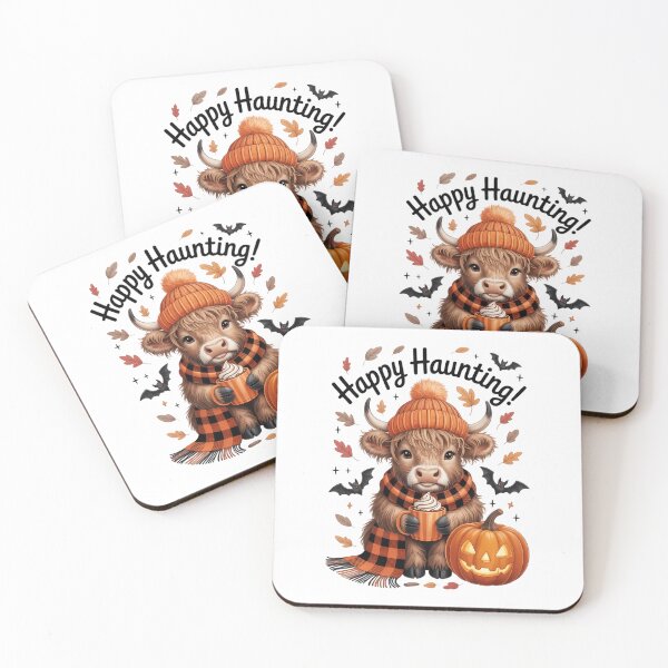 Item preview, Halloween Highland Cow Scottish Cow Coffee Pumpkin Fall designed and sold by Bandikonsalez.