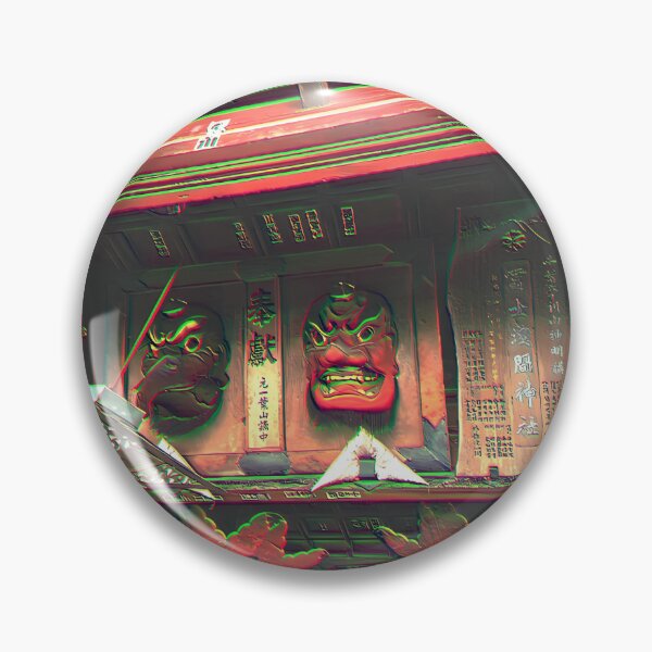 Item preview, Vaporwave Shinto Shrine  	 designed and sold by kvxxobbwnkt25.