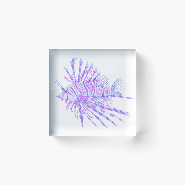 Item preview, Colorful Lionfish Illustration – Exotic Marine Life Art designed and sold by Kyotsube.