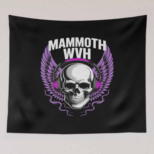 Item preview, Mammoth Music WVH Funny Vintage Design Skull for Men Women designed and sold by Idarmotar.
