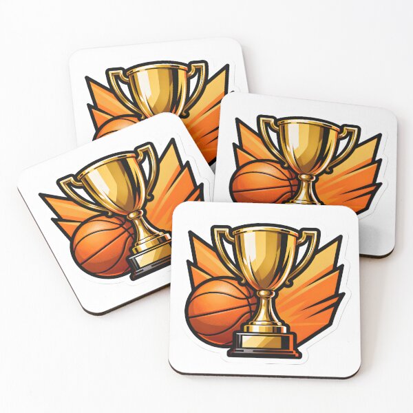 Item preview, Basketball Champion Sticker with Trophy designed and sold by AbhishekPanwar.