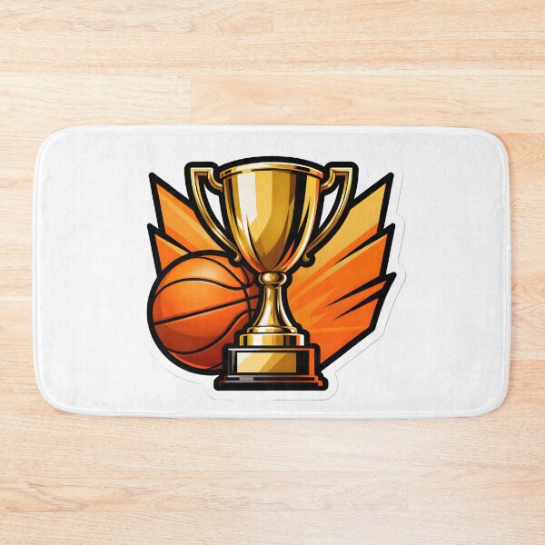 Item preview, Basketball Champion Sticker with Trophy designed and sold by AbhishekPanwar.
