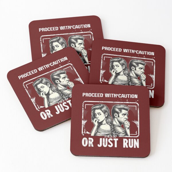 Item preview, Proceed with Caution or Just Run (1) designed and sold by Gregnystron.