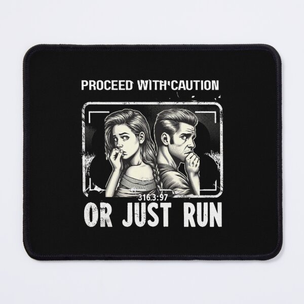 Item preview, Proceed with Caution or Just Run (1) designed and sold by Gregnystron.