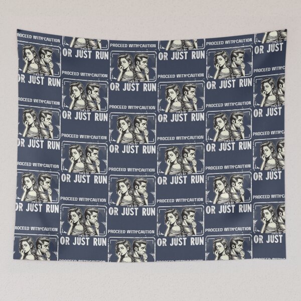 Item preview, Proceed with Caution or Just Run (1) designed and sold by Gregnystron.